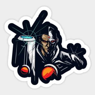 Silver Fists Sticker